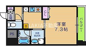 ヴィラージュ田辺  ｜ 大阪府大阪市東住吉区田辺1丁目（賃貸マンション1K・5階・25.38㎡） その2