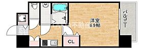 スプランディッド天王寺III 802 ｜ 大阪府大阪市東住吉区桑津2丁目（賃貸マンション1K・8階・23.76㎡） その2