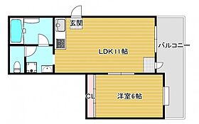 プラザ鶴ヶ丘  ｜ 大阪府大阪市東住吉区山坂4丁目1-30（賃貸マンション1LDK・1階・40.00㎡） その2