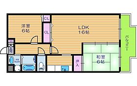 クレセントコート  ｜ 大阪府大阪市東住吉区西今川2丁目（賃貸マンション2LDK・2階・58.85㎡） その2