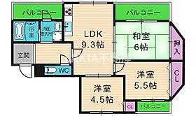 SHUNKI真田山  ｜ 大阪府大阪市天王寺区味原町14-16（賃貸マンション3LDK・6階・58.61㎡） その2