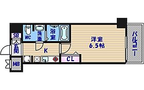 ラナップスクエア四天王寺  ｜ 大阪府大阪市天王寺区四天王寺1丁目（賃貸マンション1K・8階・21.06㎡） その2