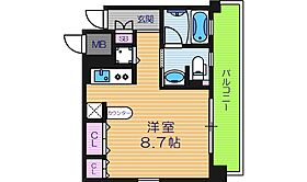 セイワパレス夕陽丘  ｜ 大阪府大阪市天王寺区夕陽丘町（賃貸マンション1R・3階・25.20㎡） その2