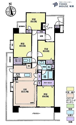 間取り オーベル吉祥寺ＷＥＳＴ 6階/-