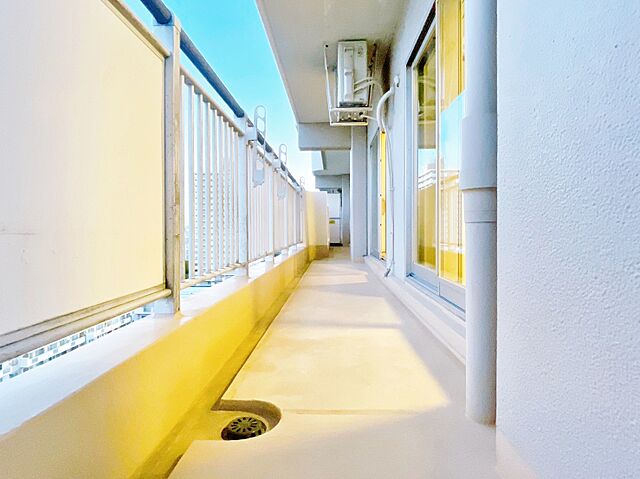 バルコニー 清新北ハイツ5号棟 14階/-