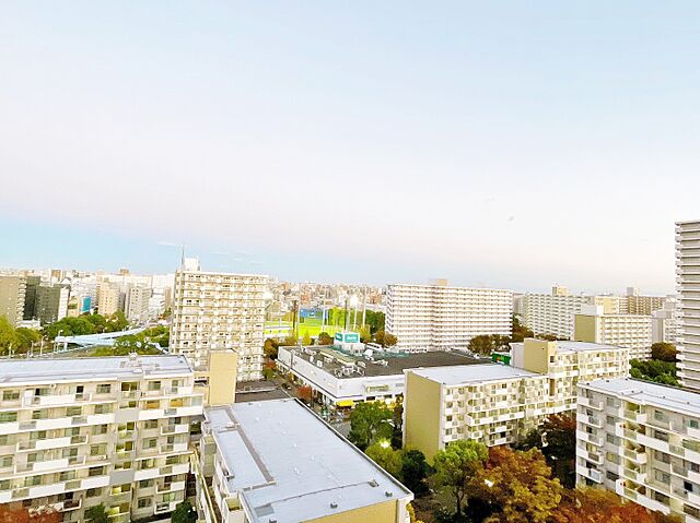 バルコニー 清新北ハイツ5号棟 14階/-