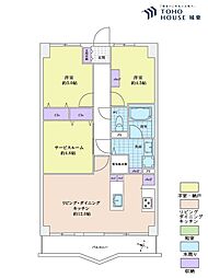 間取図画像 2SLDK