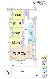 アンビシャス南柏 4LDKの間取図画像