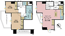 プライマリー西葛西クオーレ 2LDKの間取図画像