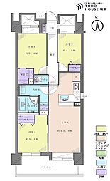 コスモ王子ガーデンズB棟グランプラザ 3LDKの間取図画像