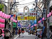 中目黒駅前商店街（505m）