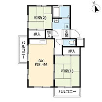 UR鶴川  ｜ 東京都町田市鶴川5丁目（賃貸マンション2DK・4階・48.20㎡） その2