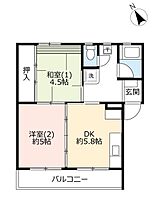 UR藤の台  ｜ 東京都町田市藤の台1丁目（賃貸マンション2DK・3階・43.06㎡） その2