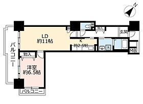 UR多摩ニュータウン長峰杜の一番街  ｜ 東京都稲城市長峰3丁目（賃貸マンション1LDK・11階・54.95㎡） その2