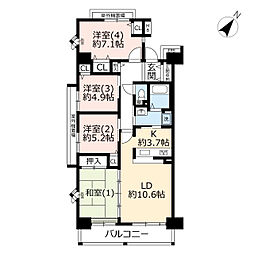 間取図画像 4LDK