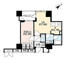 19階 / 1LDK / 40.56㎡