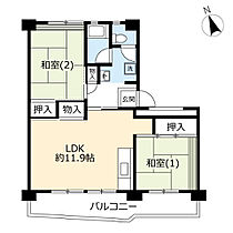 1階 / 2LDK / 62.93㎡