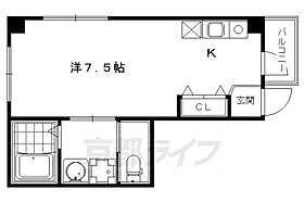 クレール綾小路 301 ｜ 京都府京都市下京区綾材木町（賃貸マンション1K・3階・21.00㎡） その2