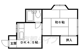 バンブーハイツ 102 ｜ 京都府京都市東山区今熊野南日吉町（賃貸アパート1DK・1階・24.05㎡） その2