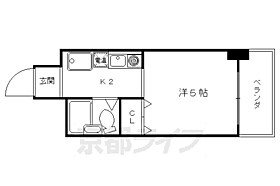 Ｇｌｏｉｒｅ烏丸五条 1002 ｜ 京都府京都市下京区大坂町（賃貸マンション1K・10階・17.92㎡） その2