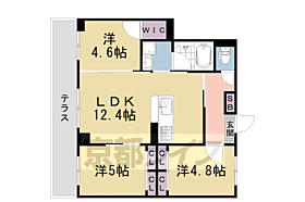 仮称）シャーメゾングラン西京極 105 ｜ 京都府京都市右京区西京極郡醍醐田町（賃貸マンション3LDK・1階・60.75㎡） その2