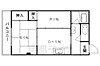 梅津マンション3階4.0万円