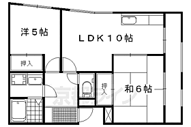 京都府京都市右京区嵯峨野芝野町（賃貸マンション2LDK・3階・53.58㎡） その2