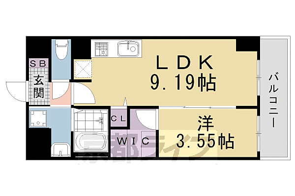 仮称）西大路新築ＰＪ 202｜京都府京都市南区吉祥院三ノ宮町(賃貸マンション1LDK・2階・34.54㎡)の写真 その2