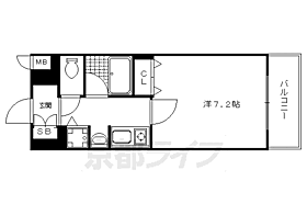 ベラジオ五条烏丸 405 ｜ 京都府京都市下京区元両替町（賃貸マンション1K・4階・22.85㎡） その2