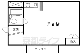 京都府京都市右京区太秦帷子ケ辻町（賃貸マンション1R・4階・27.54㎡） その2