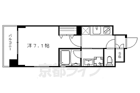 ベラジオ京都烏丸十条II 205 ｜ 京都府京都市南区上鳥羽苗代町（賃貸マンション1K・2階・24.18㎡） その2