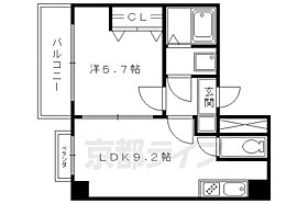 京都府京都市下京区西新屋敷太夫町（賃貸マンション1LDK・3階・32.17㎡） その2