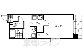 京都府京都市中京区壬生御所ノ内町（賃貸マンション1K・5階・26.01㎡） その2