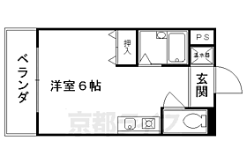 イーストアベニュー 205 ｜ 京都府京都市東山区本町6丁目（賃貸マンション1K・2階・20.69㎡） その2