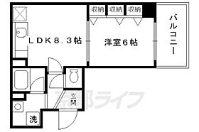 プラネシア星の子四条烏丸 904 ｜ 京都府京都市下京区船鉾町（賃貸マンション1LDK・9階・36.11㎡） その2