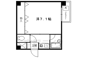 京都府京都市左京区和国町（賃貸マンション1K・1階・22.13㎡） その2