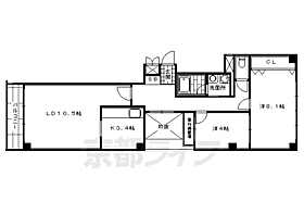 京都府京都市中京区一之船入町（賃貸マンション2LDK・7階・60.00㎡） その2