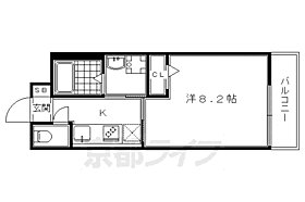 エルベコート東山七条 205 ｜ 京都府京都市東山区上堀詰町（賃貸マンション1K・2階・27.39㎡） その2