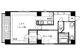 ブローディア仏光寺 501 ｜ 京都府京都市下京区糸屋町（賃貸マンション1LDK・5階・55.92㎡） その2