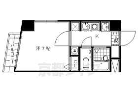 ヴィラさわだ 501 ｜ 京都府京都市東山区泉涌寺門前町（賃貸マンション1K・5階・19.09㎡） その2