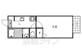 グランツ山田 102 ｜ 京都府京都市東山区泉涌寺東林町（賃貸アパート1K・1階・25.60㎡） その2