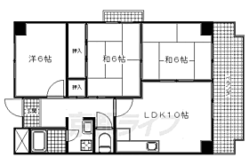 サニーパーク小坂 703 ｜ 京都府京都市下京区中堂寺坊城町（賃貸マンション3LDK・7階・62.30㎡） その2