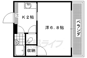 エスポワール西京極（東衣手町） 303 ｜ 京都府京都市右京区西京極東衣手町（賃貸マンション1K・3階・24.60㎡） その2