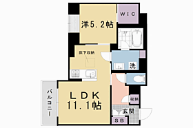 エスポワールＫ2　京都駅西 105 ｜ 京都府京都市下京区木津屋町（賃貸マンション1LDK・1階・43.43㎡） その2