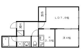 京都府京都市中京区六角町（賃貸マンション1LDK・3階・35.20㎡） その2