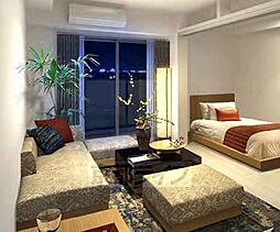 阪急京都本線 西院駅 徒歩3分の賃貸マンション 2階1LDKのリビング/ダイニング