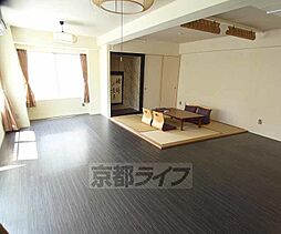 JR山陰本線 嵯峨嵐山駅 徒歩9分の賃貸マンション 2階1LDKのリビング/ダイニング