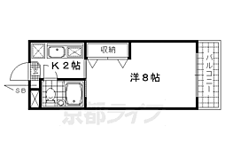 JR山陰本線 太秦駅 徒歩5分 3階/-