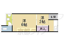 JR山陰本線 太秦駅 徒歩18分 2階/-