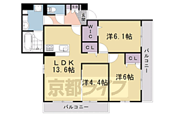 阪急京都本線 西院駅 徒歩5分 2階/-